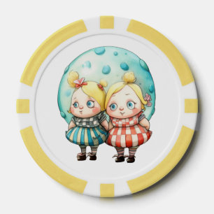 Jetons De Poker Tweedledee & Tweedledum