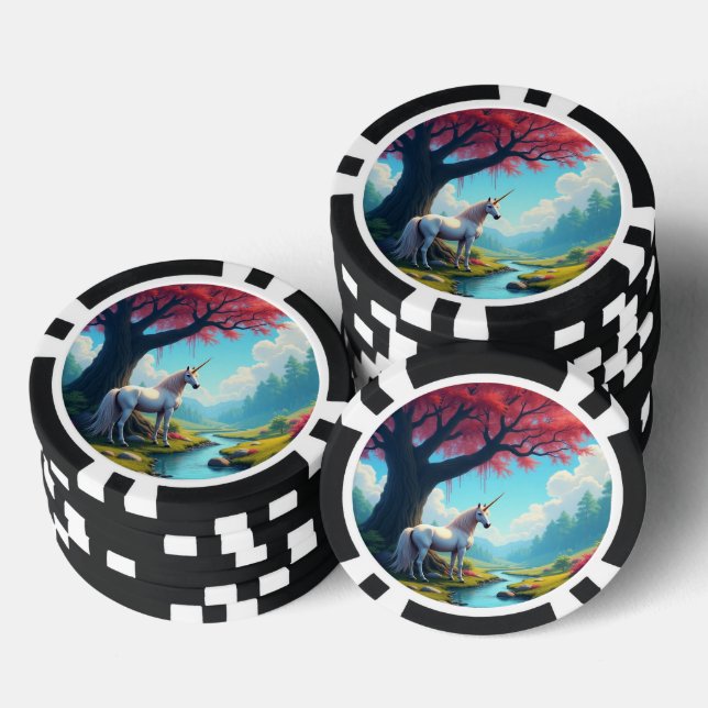 Jetons De Poker Unicorne (Empiler)