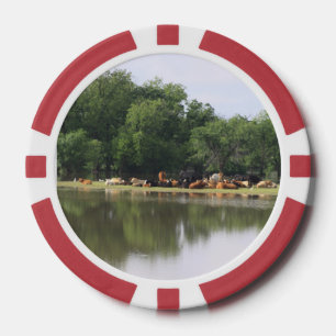 Jetons De Poker Vache