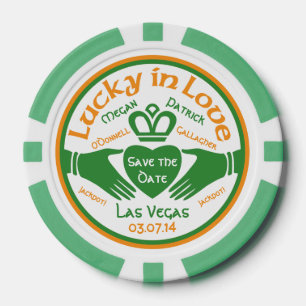 Jetons De Poker Vegas Casino Lucky in Love Wedding Enregistrer la 