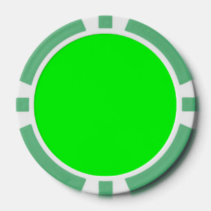 Jetons De Poker Vert