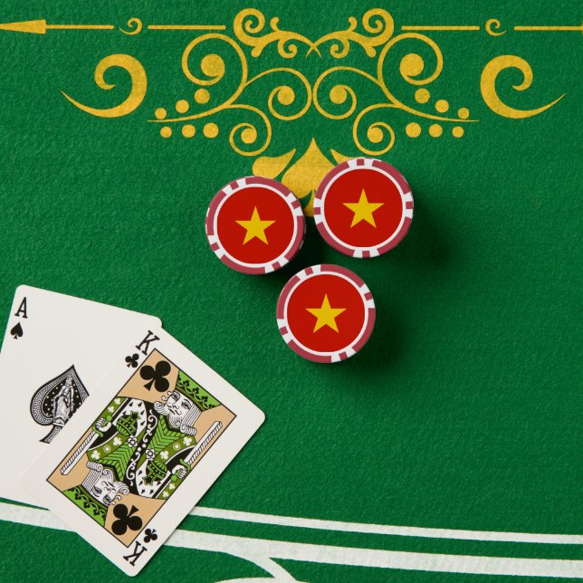 Jetons De Poker Viêtnam (Table de poker (pile))