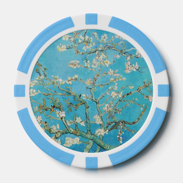 Jetons De Poker Vincent van Gogh - Floraison des amandiers (Recto)