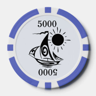 Jetons De Poker Voile de jour paresseux