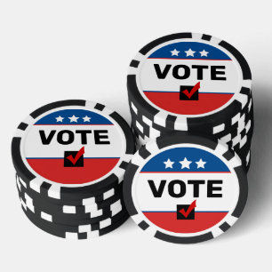 Jetons De Poker 🦅 VOTE Élections américaines à mi-mandat non part