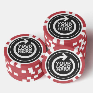 Jetons De Poker Votre logo d'entreprise personnalisé