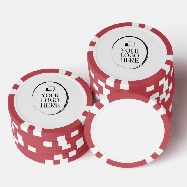 Jetons De Poker Votre logo ici (Empiler)