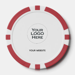 Jetons De Poker Votre logo ici - Marque personnalisée personnalisé