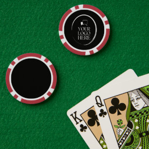 Jetons De Poker Votre logo ici moderne