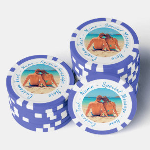 Jetons De Poker Votre photo Poker Chips cadeau avec texte personna