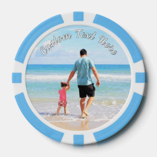 Jetons De Poker Votre photo Poker Chips cadeau avec texte personna