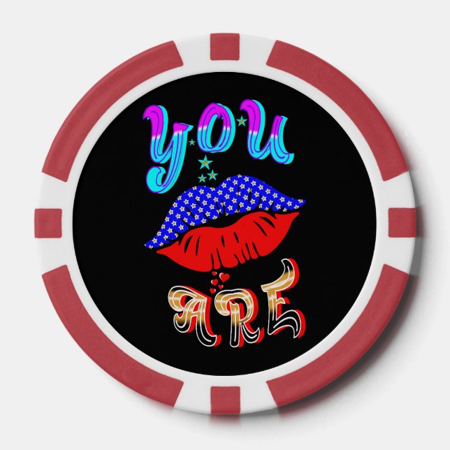 Jetons De Poker Vous Êtes (Recto)