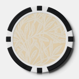 Jetons De Poker William Morris Saule Fleur Classique