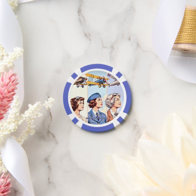 Jetons De Poker Wings of Her Own poker chips (Mariage)