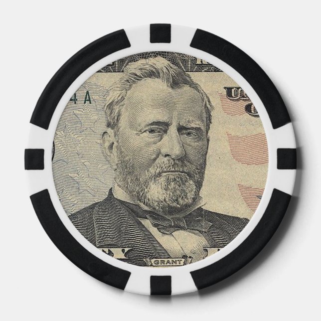 JETONS DE POKER ZH50  (Recto)