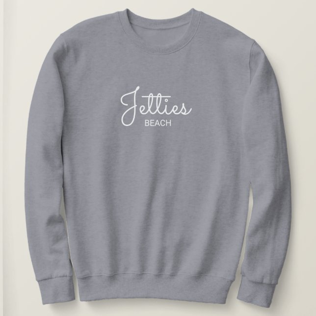Jetties Sweatshirt Cursive (Design devant)