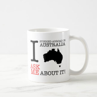 J'étudie à l'étranger dans la tasse de l'Australie