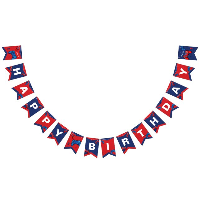 Jeu Anniversaire Drapeaux, Bannière de Jeu (Tout)