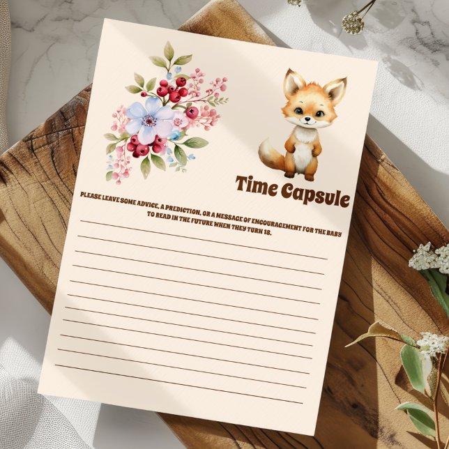 Jeu baby shower de capsule temporelle (Créateur téléchargé)