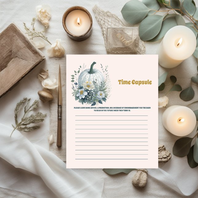 Jeu baby shower de capsule temporelle (Créateur téléchargé)