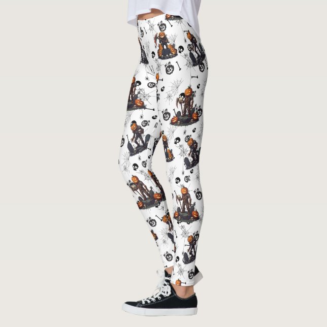 ⚪ JEU BLANC - Leggings pour enfants (Gauche)