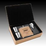 Jeu-cadeau en fiole en cuir de Groomsman Brown cla<br><div class="desc">Toutes nos flacons sont fabriqués en acier inoxydable et élégamment emballés dans notre laiterie gravable au laser qui est résistant à l'eau, facile à nettoyer et durable pour une utilisation quotidienne. Ils ont 6 fl oz et sont disponibles en 7 options de couleur de la cuisse : Brown foncé, Noir...</div>