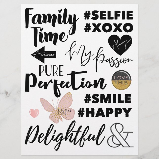 Jeu d'art Word "Plaisirs simples" 01 (Devant)