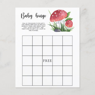 Jeu de Baby Bingo pour une Baby shower sur le thèm