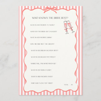 Jeu de Baby Shower
