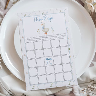 Jeu de baby shower Bébé Bingo Baby Goose Silly Wil