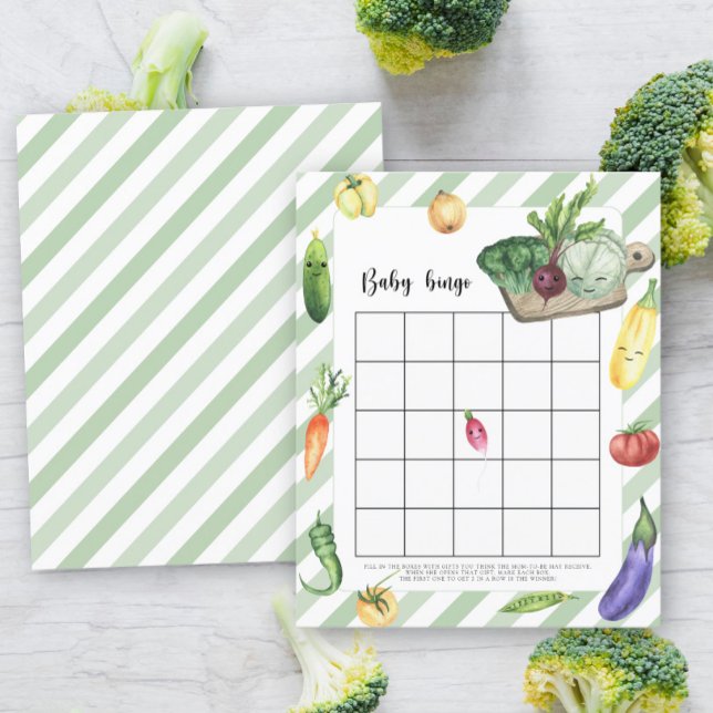 Jeu de Baby shower Bingo local (Créateur téléchargé)