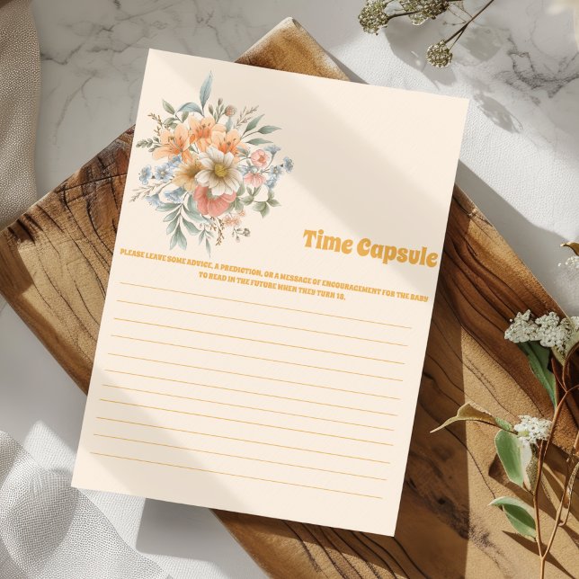 Jeu de baby shower capsule temporelle (Créateur téléchargé)