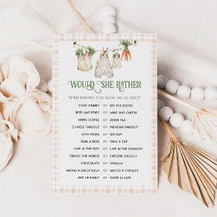 Jeu de Baby shower de maman de la ferme cultivée l