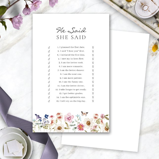 Jeu de Baby Shower de Thème Tea Party (Tea Party Bridal Shower Game by Painted Paperie
)