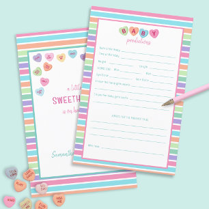 JEU DE BABY SHOWER DU COEUR DE CANDY