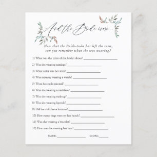 Jeu de Baby Shower hivernal sur la verdure