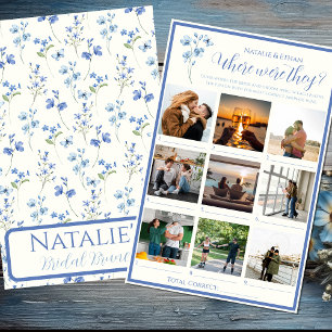 Jeu de Baby Shower Mariée Personnalisé Où Étaient-