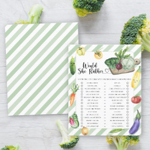 Jeu de baby shower 'Plutôt qu'elle' fait localemen