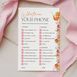 Jeu de baby shower : Quel est le contenu de votre