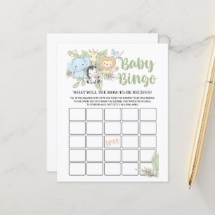 Jeu de Bingo BabyShower