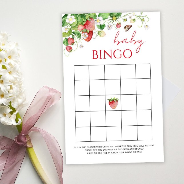 Jeu de Bingo Bébé Fraise (Créateur téléchargé)