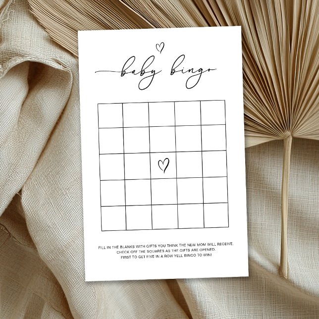 Jeu de bingo bébé neutre en matière de genre (Créateur téléchargé)