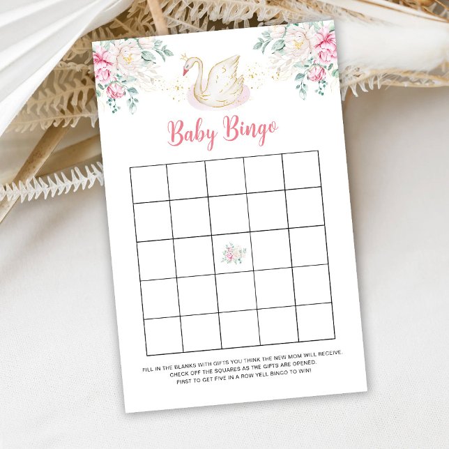 Jeu de bingo bébé princesse cygne (Créateur téléchargé)