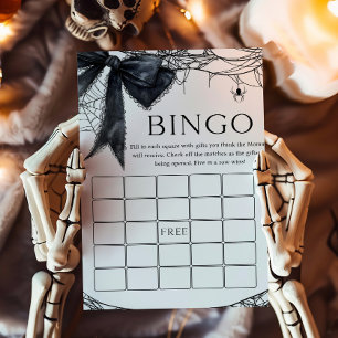 Jeu de Bingo Black Bow gothique Little Boo