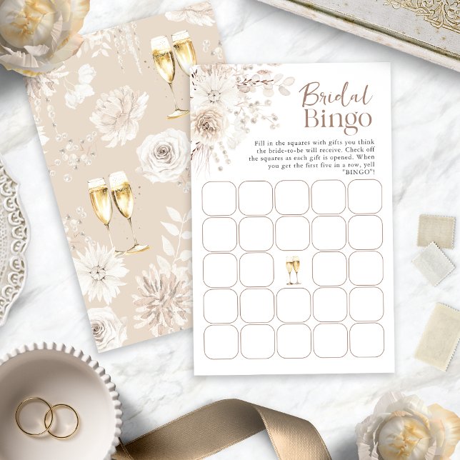 Jeu de Bingo de Mariage (Bridal Bingo Shower Game
)