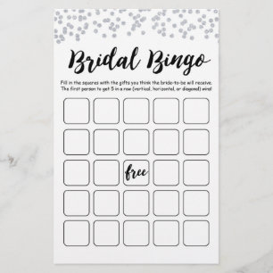 Jeu de Bingo de Mariage pour Enterrement de Vie de