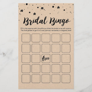 Jeu de Bingo de Mariage pour Enterrement de Vie de