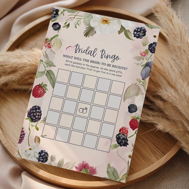 Jeu de Bingo Floral Botanique pour Enterrement de  (Créateur téléchargé)