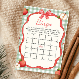 Jeu de bingo Gingham Apple of Our Eye