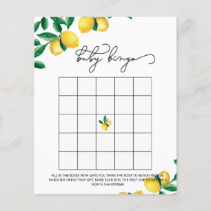 Jeu de bingo pour baby shower Bébé mignon